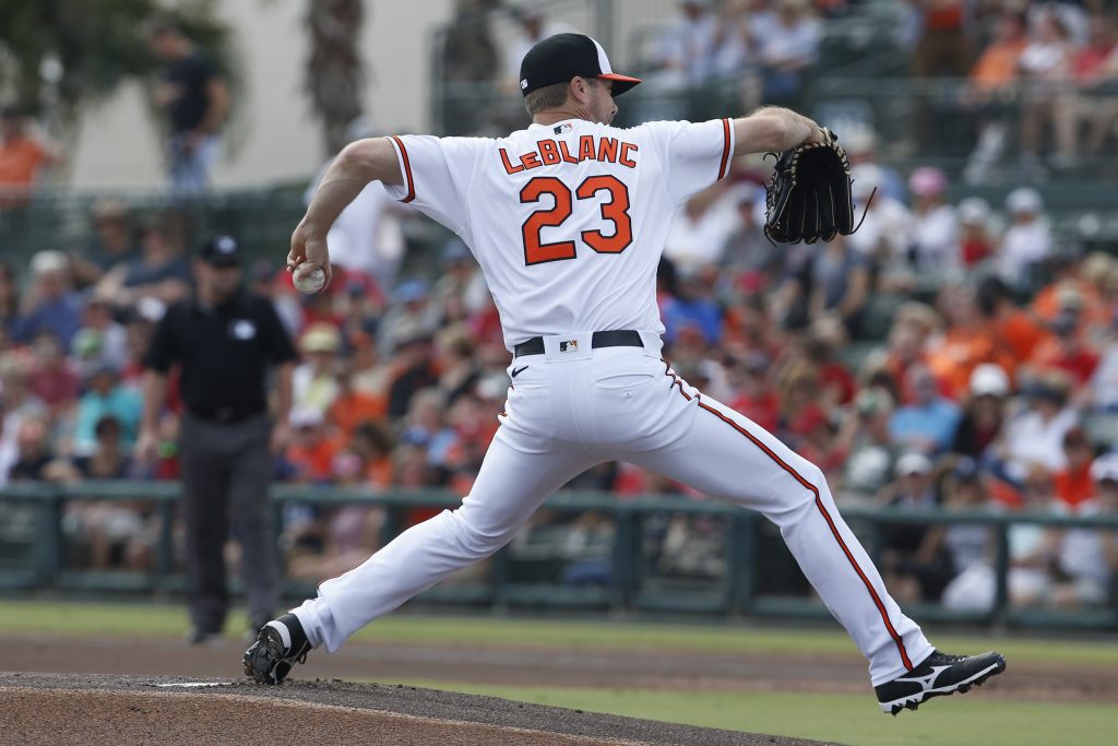 Wade LeBlanc back to O’s on minor league&nbsp;deal