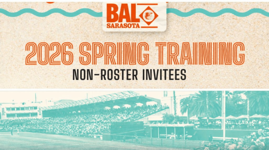 Orioles announce 2026 spring training non-roster&nbsp;invitees